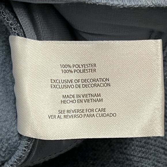 Eddie Bauer Pullover Sweater Mens XL Blue Fleece Quarter Snap Outdoor Layer Warm - Picture 7 of 10